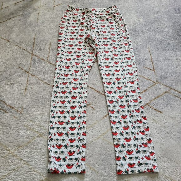 Roller Rabbit Elephant Christmas Pajama Pants XXS Holiday Lounge Sleepwear - Picture 1 of 6